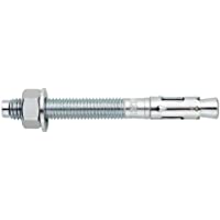 INDEX Fixing Systems AM12250 [MTA] Anclaje macho para cargas altas. Zincado 250 Ø12- M12 x 250 mm- diámetro de 12 mm…